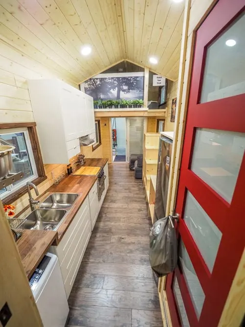 Galley Kitchen - Crow by Blackbird Tiny Homes