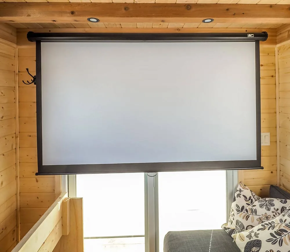 Projector Screen - Crow by Blackbird Tiny Homes