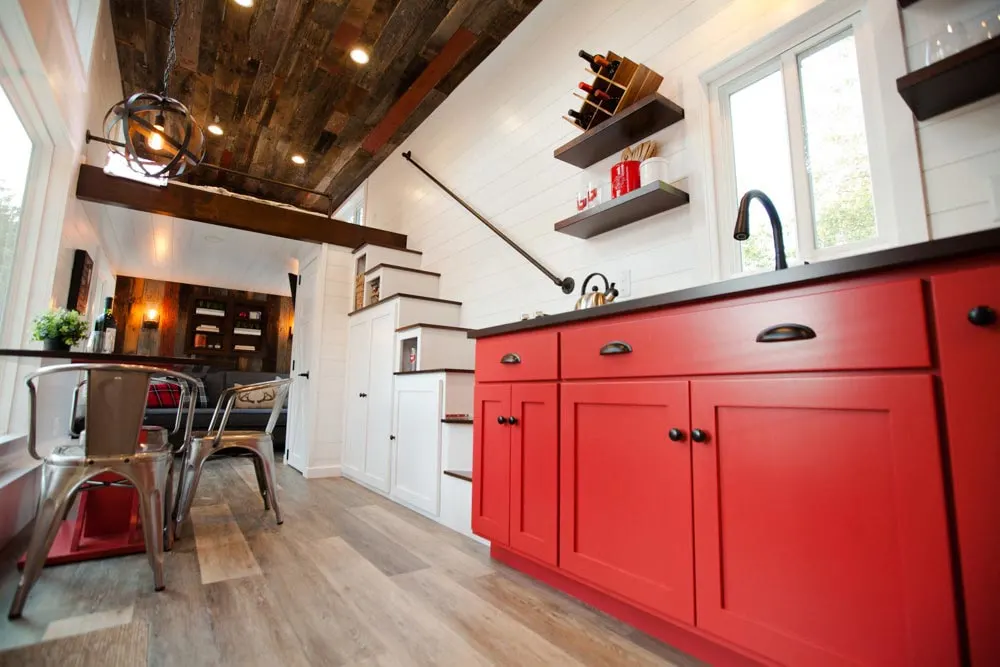 Red Kitchen Cabinets - Grand by Modern Tiny Living