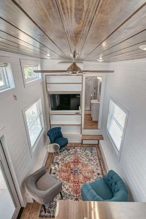Aerial View - Journey by Alabama Tiny Homes