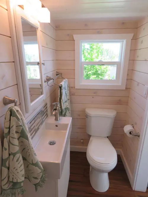 Bathroom - Roomy Retreat 24' by Sierra Tiny Houses