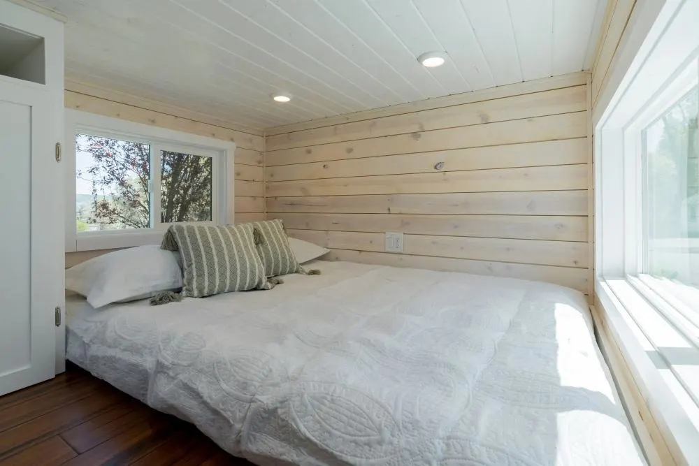 Main Floor Bedroom - Roomy Retreat 24' by Sierra Tiny Houses