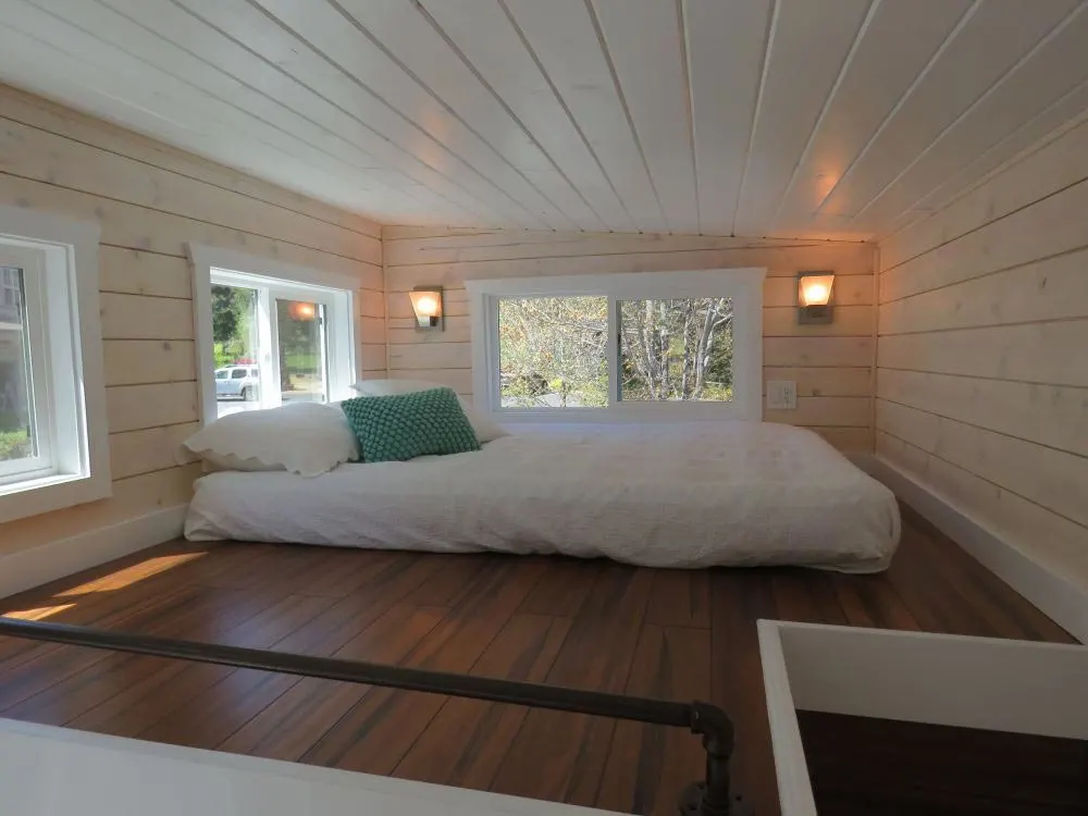 Guest Loft Bedroom - Roomy Retreat 24' by Sierra Tiny Houses