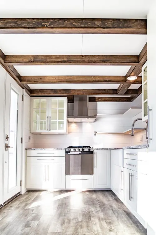 Box Beam Ceilings - Modern Take Four by Liberation Tiny Homes