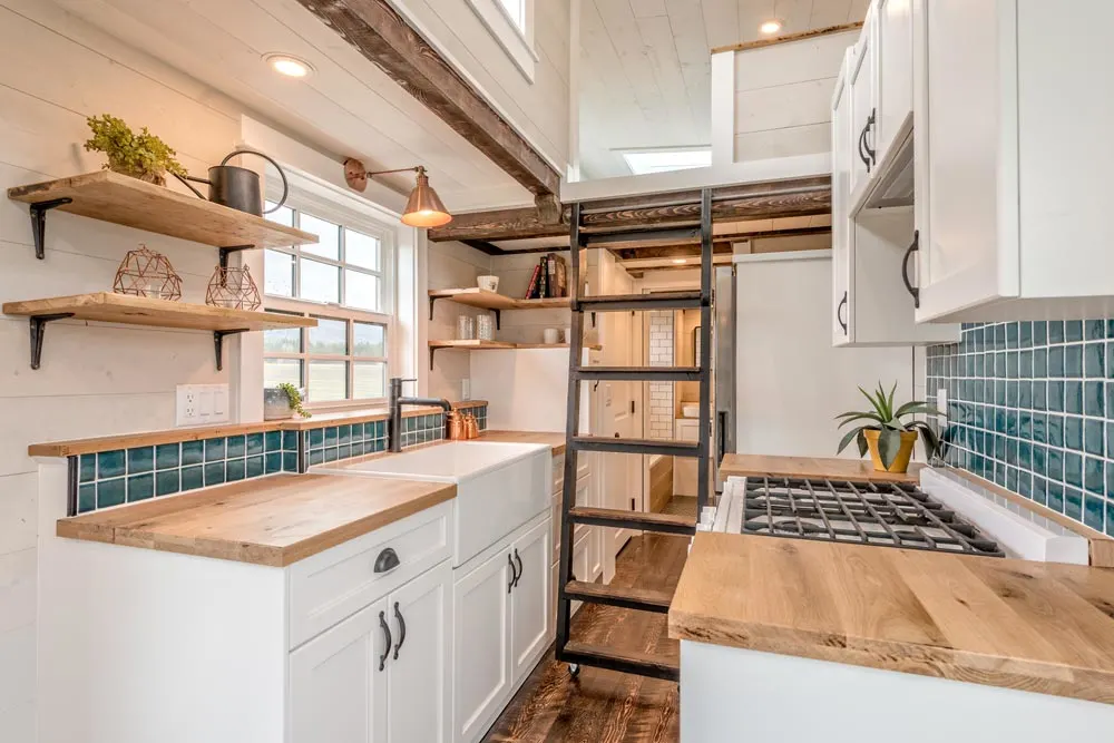 Galley Kitchen - West Coast by Summit Tiny Homes