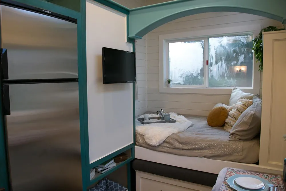 Main Floor Bedroom - Archway Tiny Home by Tiny Heirloom