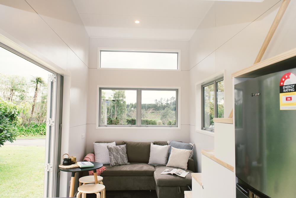 Living Area - Buster Tiny House by Build Tiny