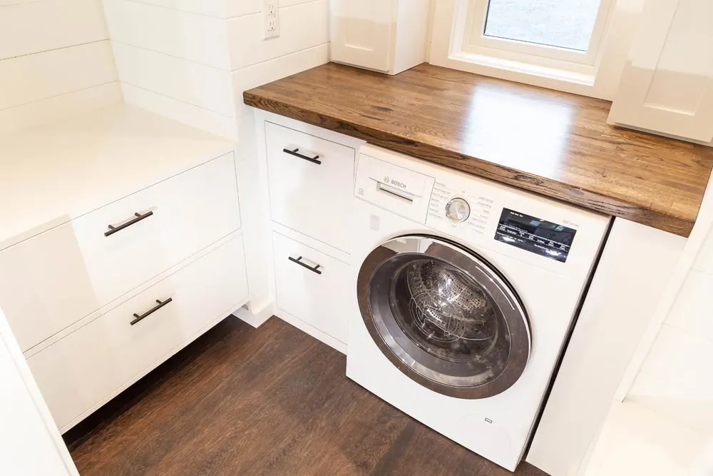 Laundry Area - Modern One by Liberation Tiny Homes