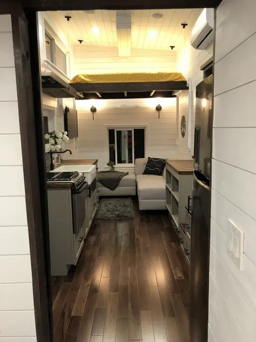 Interior View - White House by Sun Bear Tiny Homes