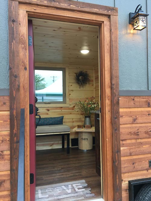 Entryway - New Beginning by Rafter B Tiny Homes