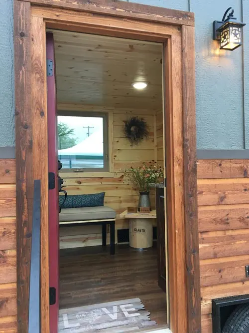 Entryway - New Beginning by Rafter B Tiny Homes