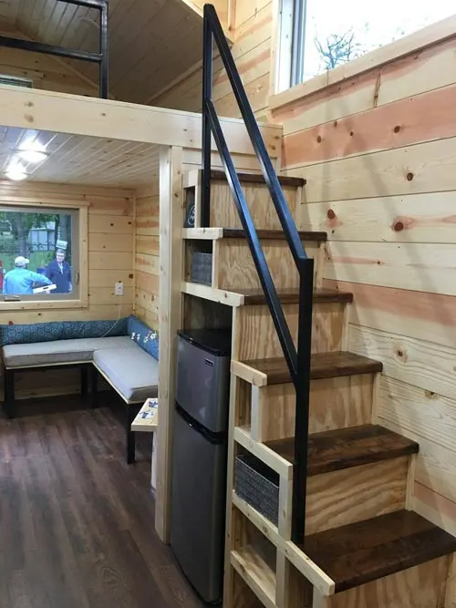 Storage Stairs - New Beginning by Rafter B Tiny Homes