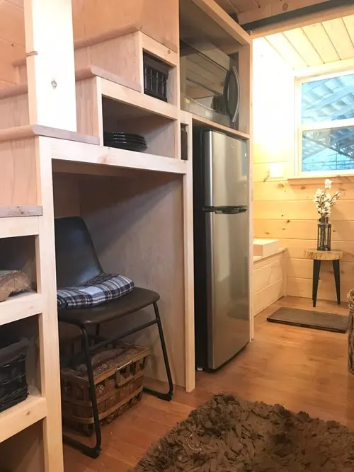 Storage Stairs - Bluegrass Beauty by Incredible Tiny Homes
