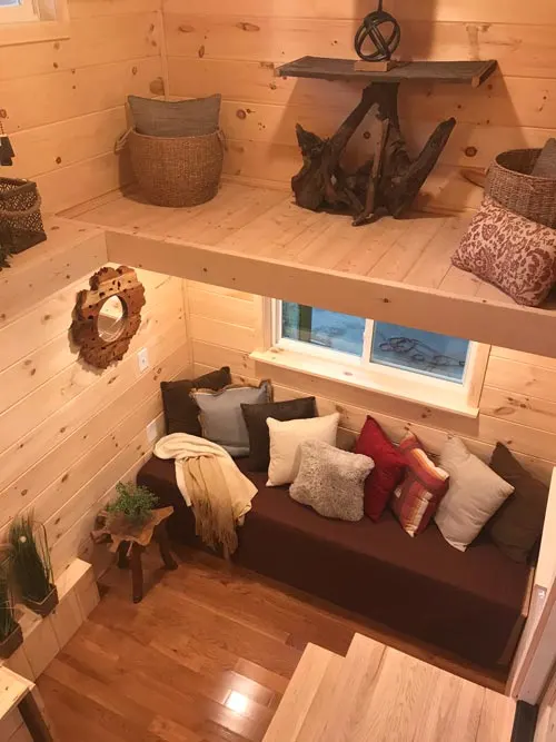 Living Room & Loft - Bluegrass Beauty by Incredible Tiny Homes
