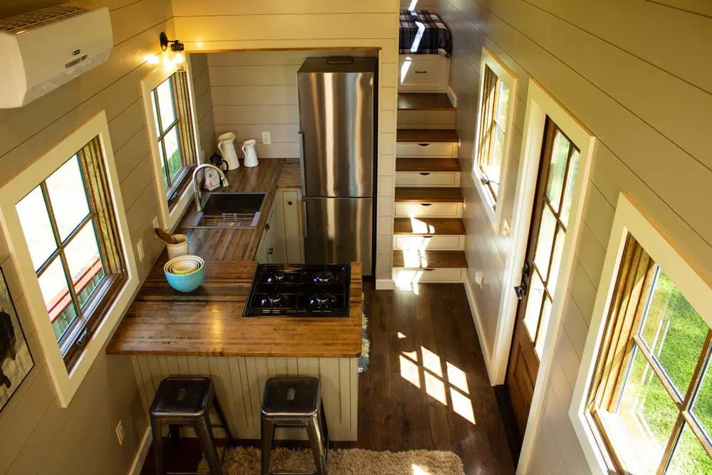 Kitchen - Boxcar GN by Timbercraft Tiny Homes