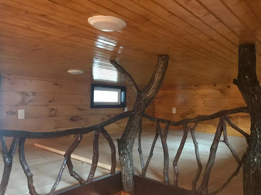 Branch Railing - Be Our Guest by Incredible Tiny Homes