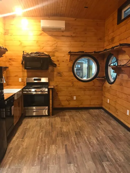 Kitchen & Dining Area - Be Our Guest by Incredible Tiny Homes