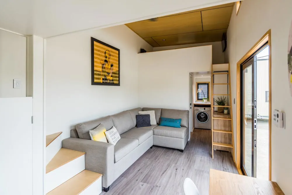 Living Room - Pohutukawa by Tiny House Builders