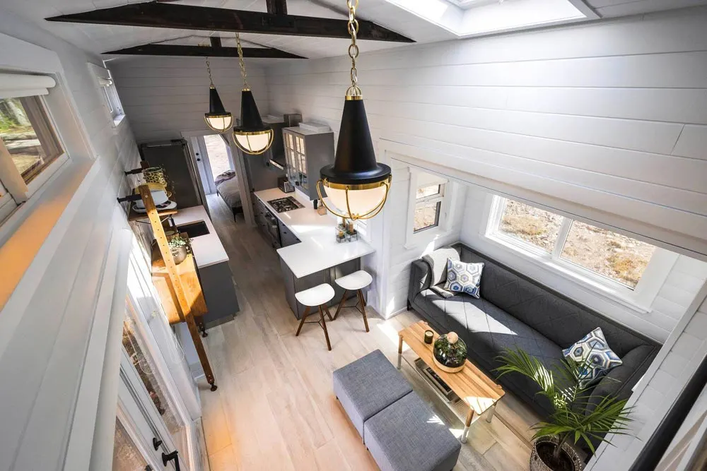 Living Room & Kitchen - Double Slide-Outs by Mint Tiny Homes