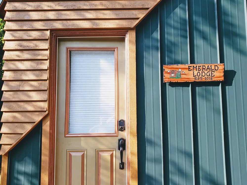 Metal & Cedar Siding - Emerald Lodge by Pocket Mansions