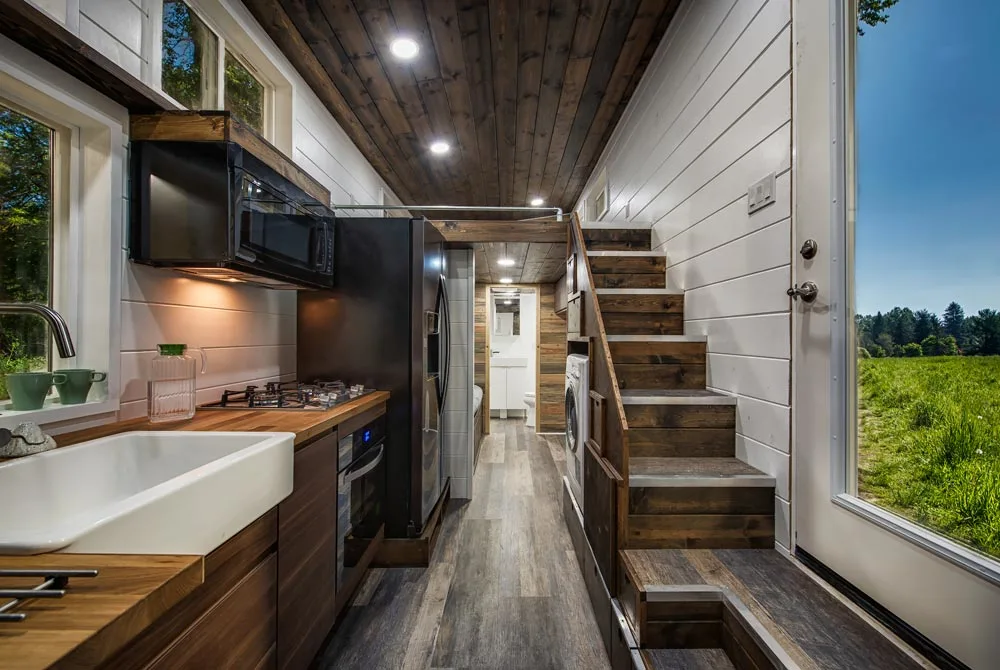 Kitchen & Entry - Grizzly by Backcountry Tiny Homes