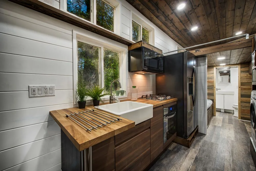 Butcher Block Counters - Grizzly by Backcountry Tiny Homes