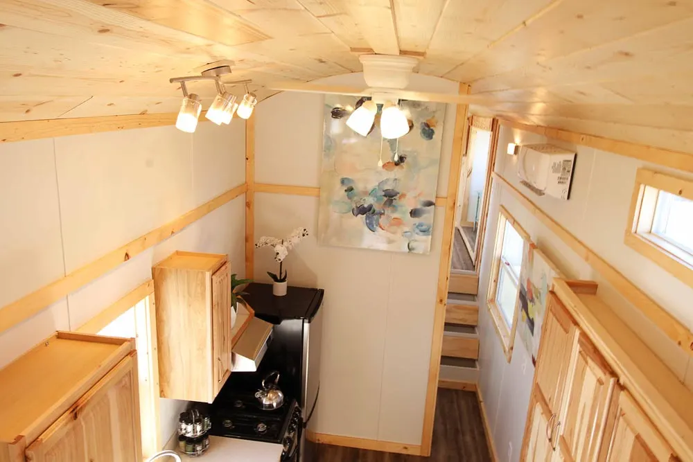 Arched Ceiling - Mountain Top Retreat by Tiny Idahomes