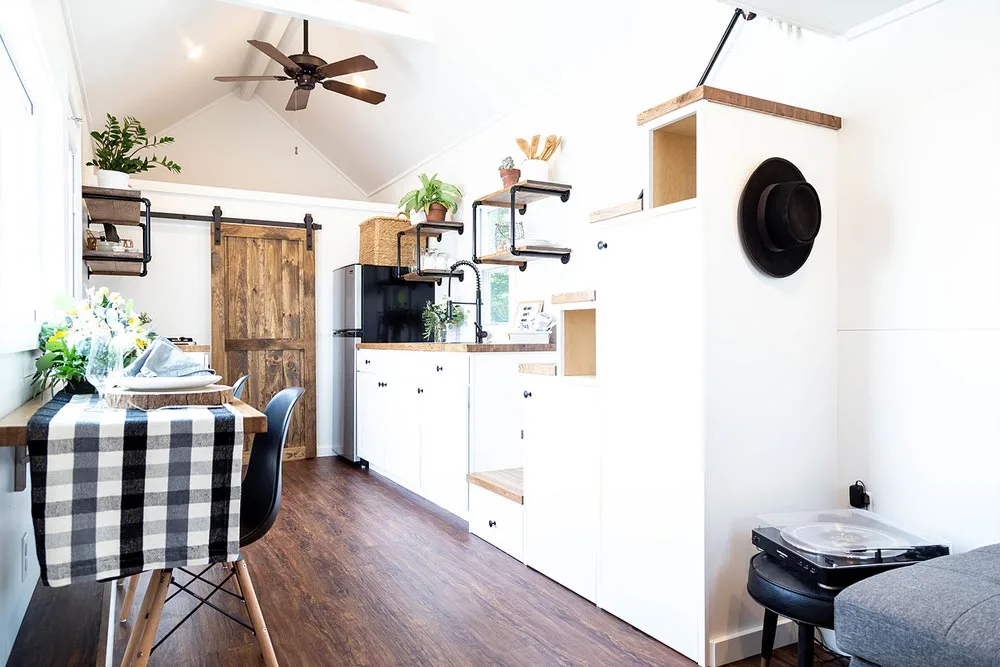 Kitchen & Stairs - Rumspringa by Liberation Tiny Homes