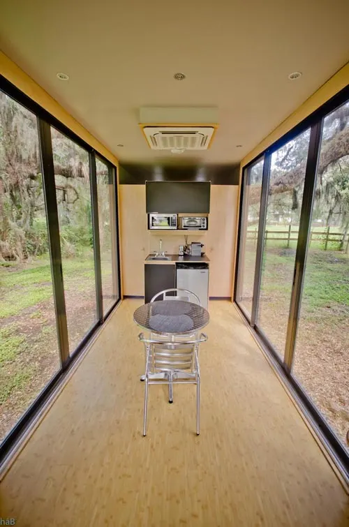 Large Sliding Doors - hâB Shipping Container Tiny Home
