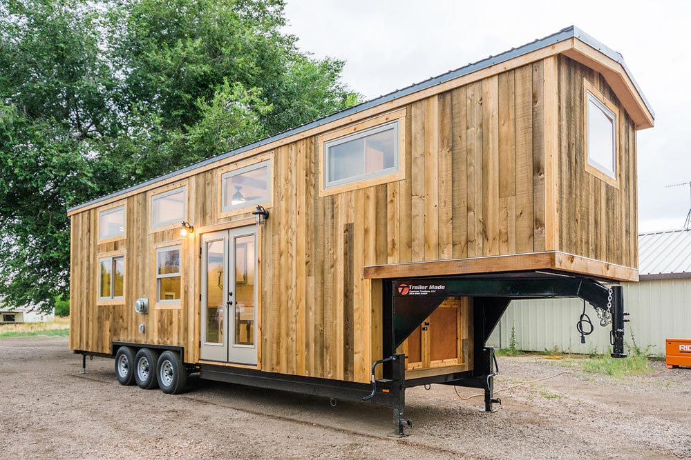 Heather's 37' Gooseneck Tiny House by Mitchcraft Tiny Homes