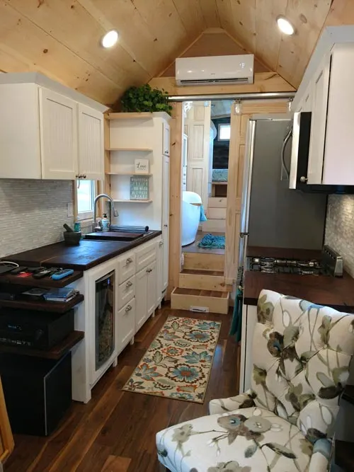 Galley Kitchen - Luxury 40 by Hummingbird Tiny Housing