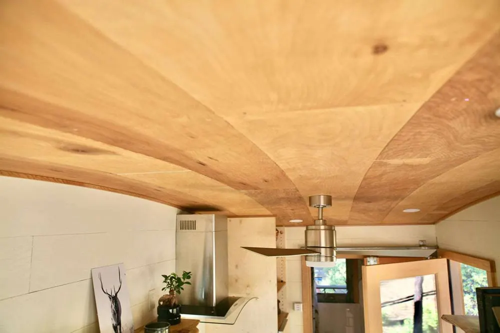Curved Ceiling - McKenzie by Wood Iron Tiny Homes