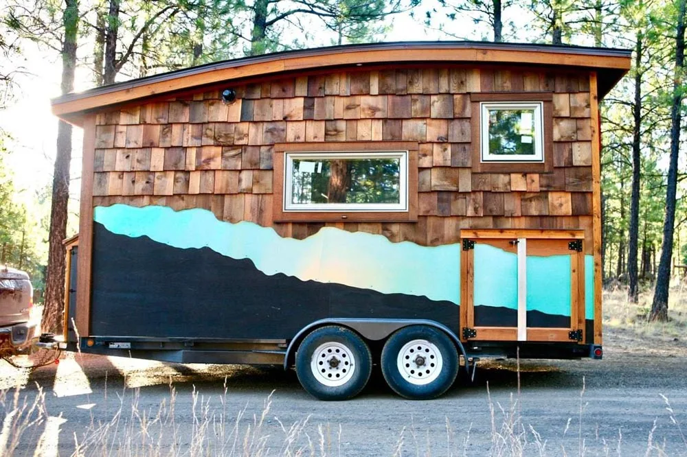 Turquoise River Accent - McKenzie by Wood Iron Tiny Homes