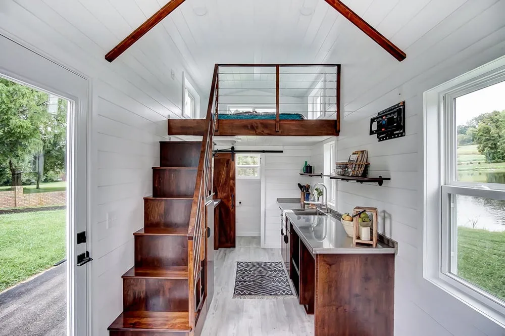 Stairs & Kitchen - Rodanthe by Modern Tiny Living
