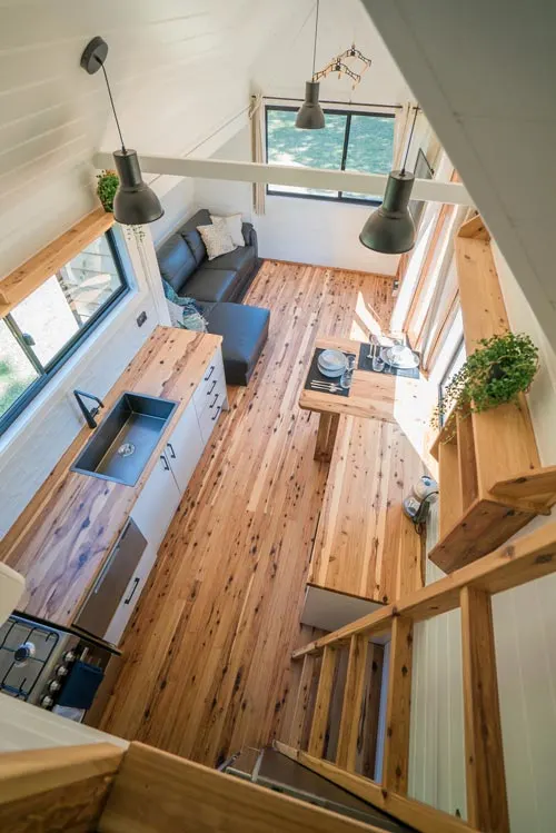 Cypress Flooring - Sojourner by Häuslein Tiny House Co