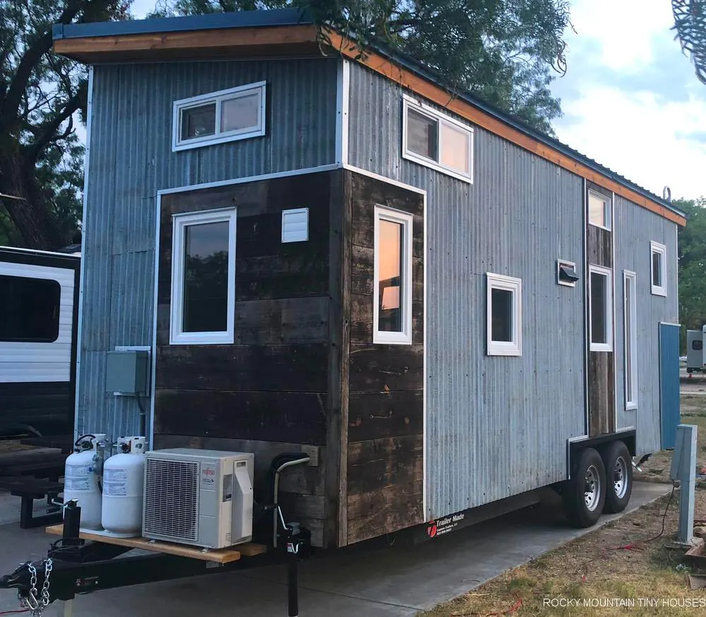 Reclaimed Materials - Tandy by Rocky Mountain Tiny Houses