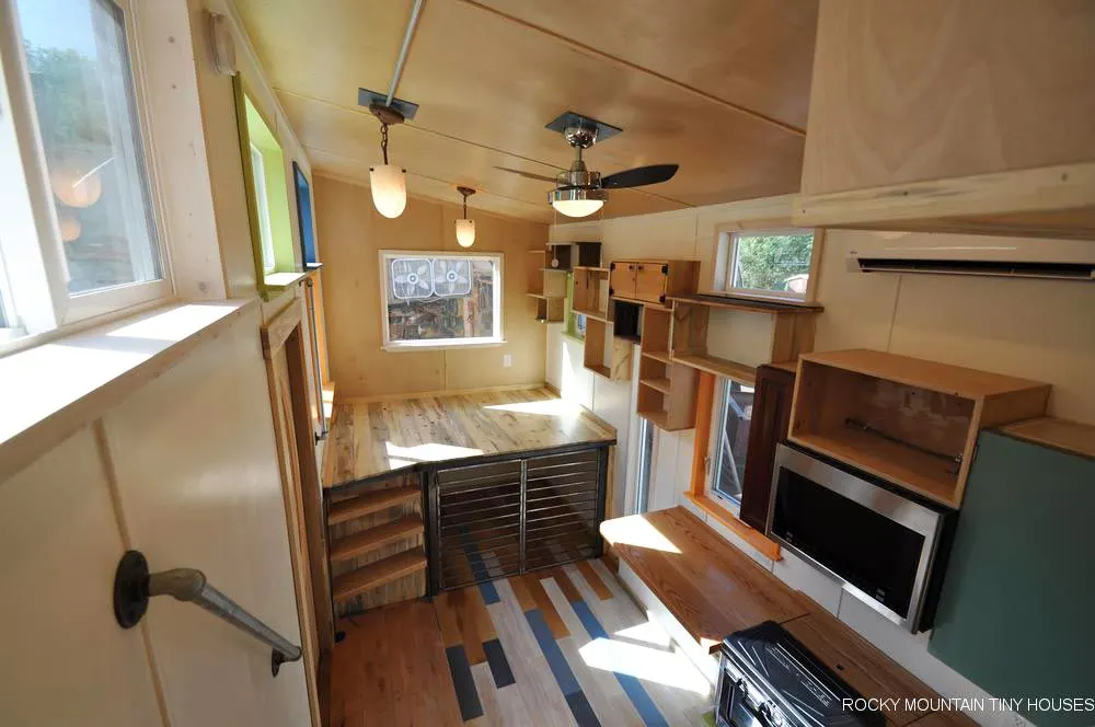 Inverted Loft - Tandy by Rocky Mountain Tiny Houses