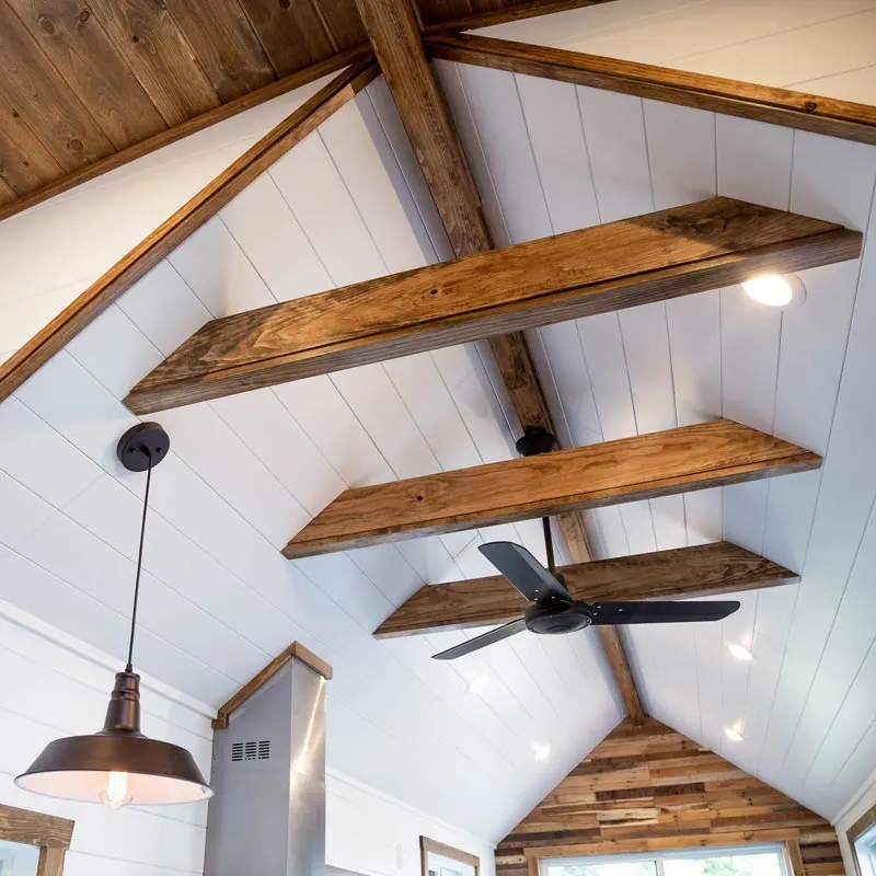 Exposed Beams - Tedesco by Liberation Tiny Homes