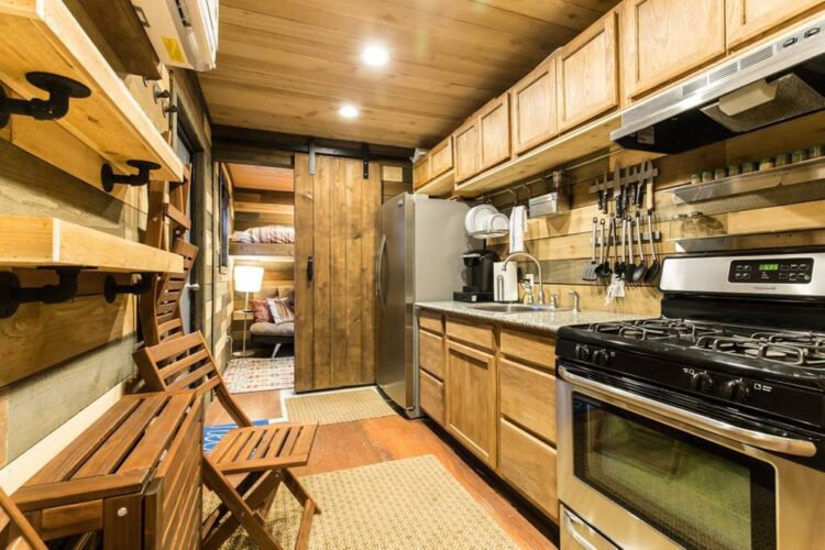 Blue Steel Tiny Container Home