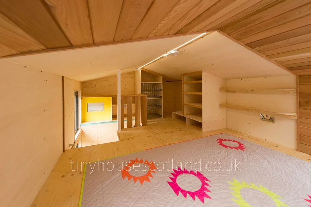 Loft Storage - NestPod by Tiny House Scotland