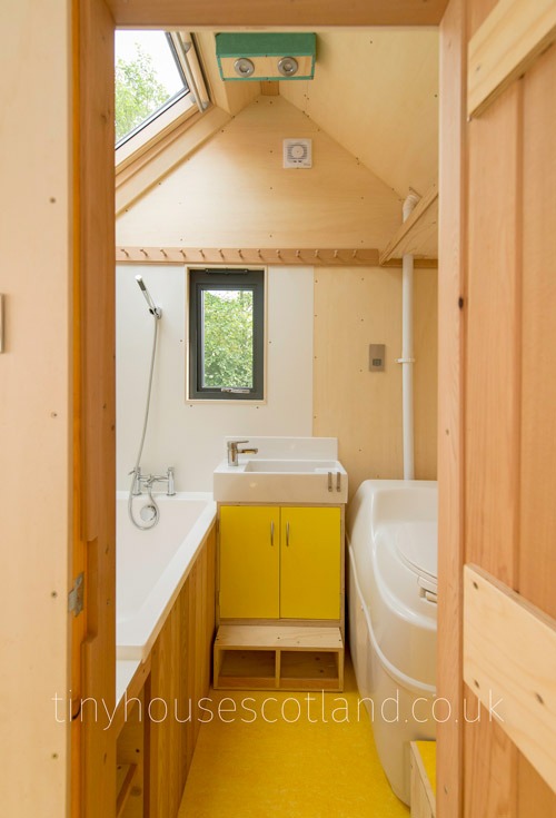 Full Bathroom - NestPod by Tiny House Scotland