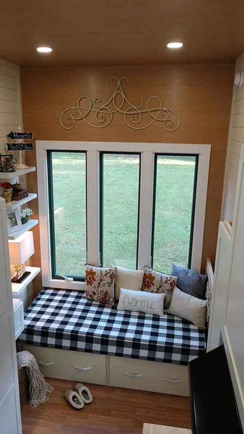 Living Room Windows - Sparrow by Blue Sky Tiny Homes
