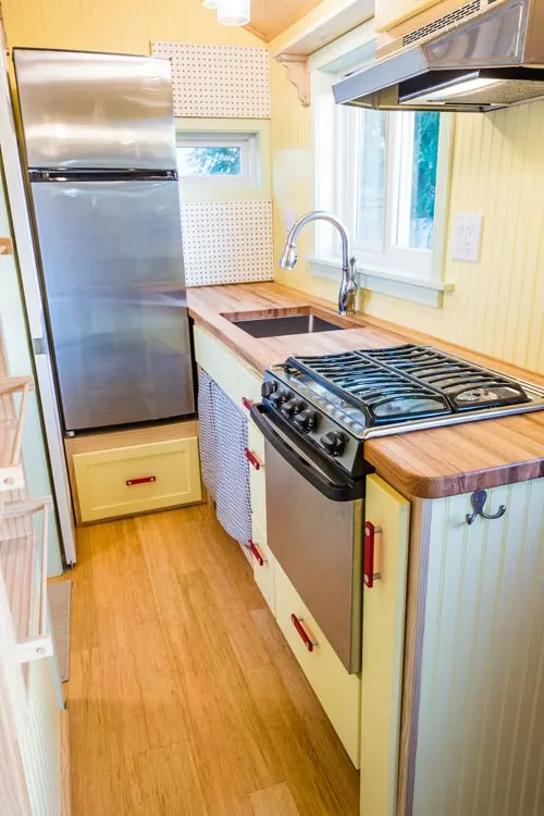Kitchen Appliances - KerriJo's Tiny House by MitchCraft Tiny Homes
