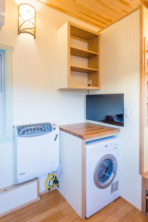 Washer/Dryer Combo - KerriJo's Tiny House by MitchCraft Tiny Homes