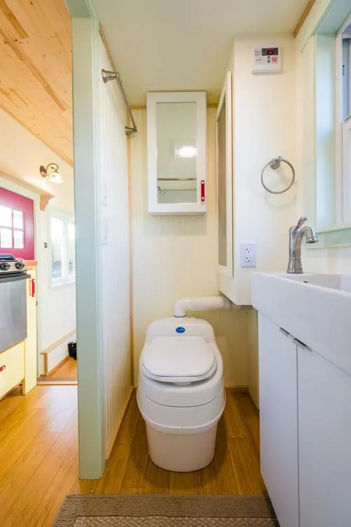 Bathroom - KerriJo's Tiny House by MitchCraft Tiny Homes