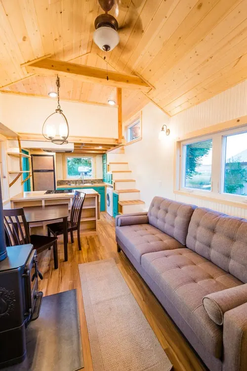 Interior View - Laura's Tiny House by MitchCraft Tiny Homes