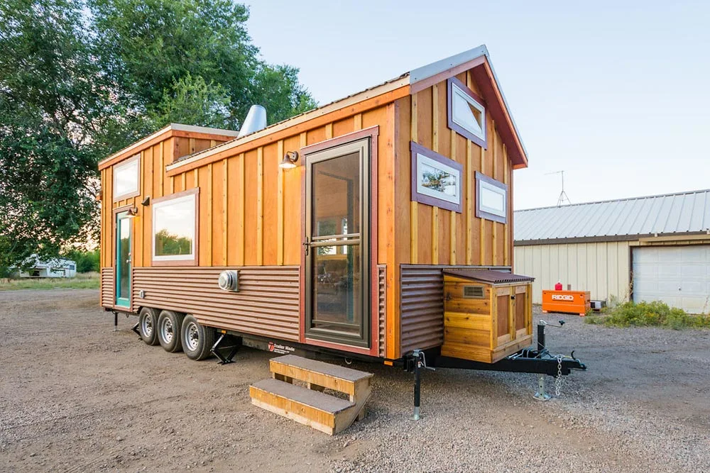 Exterior View - Laura's Tiny House by MitchCraft Tiny Homes