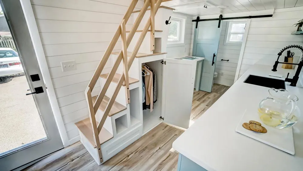 Storage Staircase - Ocracoke by Modern Tiny Living