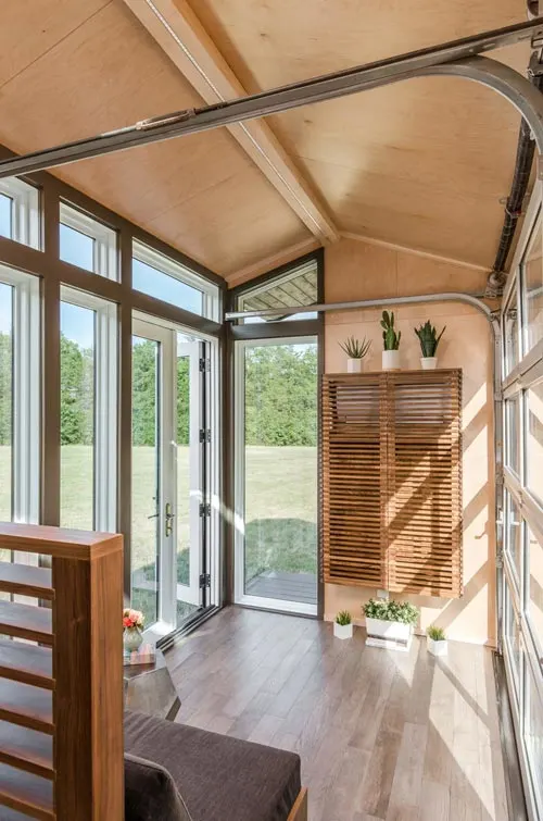 Large Windows - Orchid by New Frontier Tiny Homes
