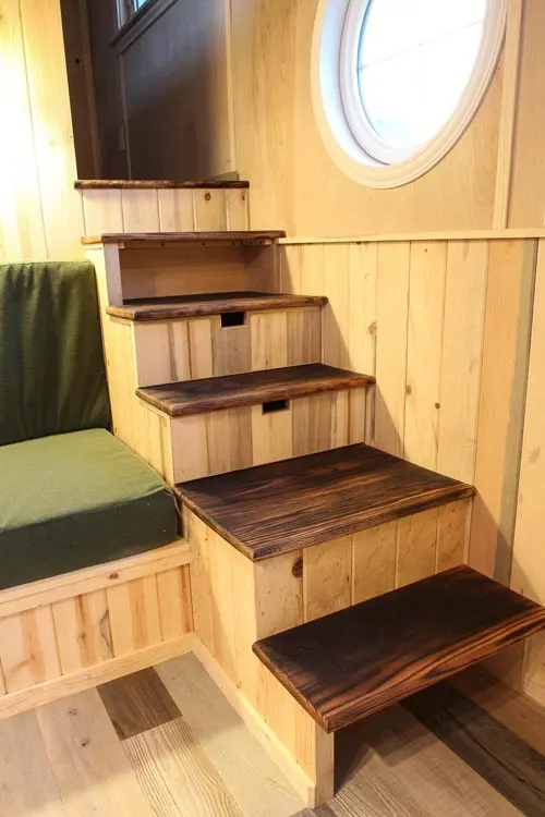 Storage Stairs - Santa Fe by SimBLISSity Tiny Homes
